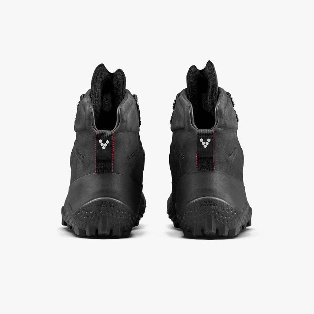 Vivobarefoot Tracker Winter II SG Womens in Obsidian - Picture 5 of 8